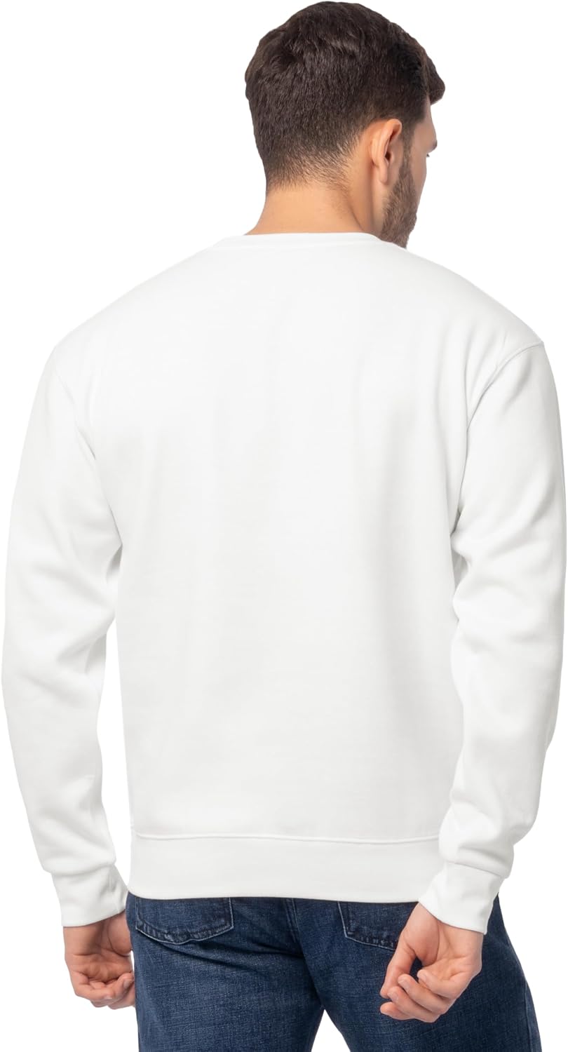 Men'S Eversoft Fleece Crewneck Sweatshirts, Moisture Wicking & Breathable, Sizes S-4X