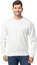 Men'S Eversoft Fleece Crewneck Sweatshirts, Moisture Wicking & Breathable, Sizes S-4X