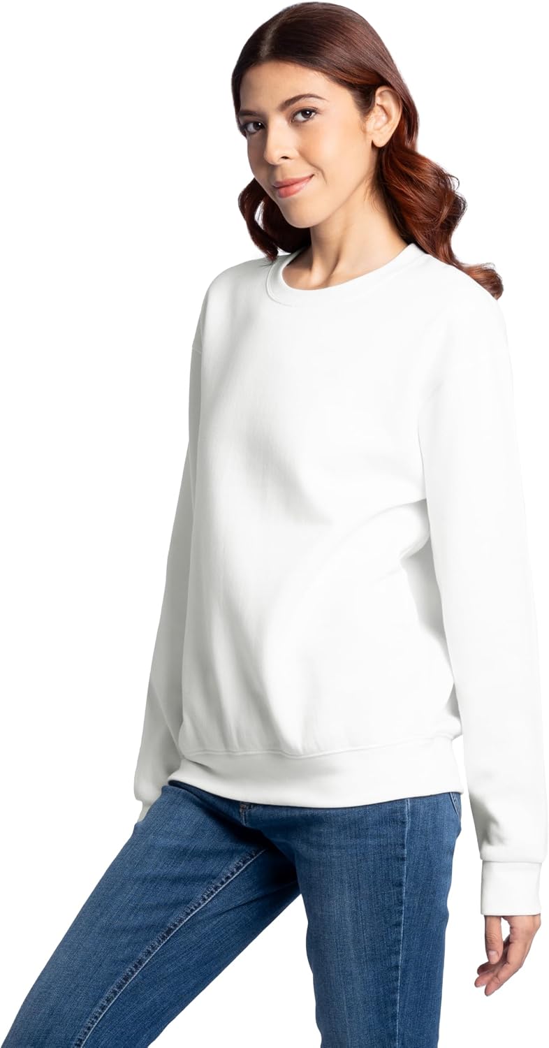 Men'S Eversoft Fleece Crewneck Sweatshirts, Moisture Wicking & Breathable, Sizes S-4X